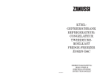 Zanussi ZI922/9DAC Benutzerhandbuch