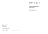 AEG SANTO2642-6KG Benutzerhandbuch