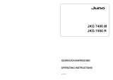 Juno JKG 7400 R Benutzerhandbuch