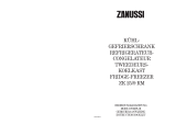 Zanussi ZK25/9RM Benutzerhandbuch