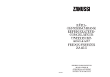 Zanussi ZA25N  Benutzerhandbuch