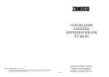 Zanussi ZV200R3 Benutzerhandbuch