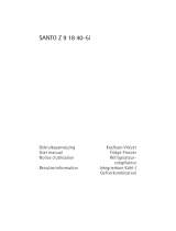AEG SANTO Z91840I Benutzerhandbuch