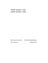 AEG Electrolux SANTO 80368-5 KGL Benutzerhandbuch