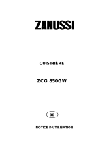 Zanussi ZCG850GW Benutzerhandbuch