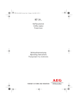 Aeg-Electrolux KF3100 Benutzerhandbuch