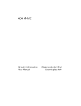 Aeg-Electrolux 600M-MC Benutzerhandbuch