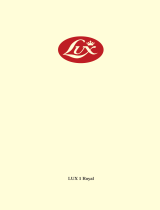 Lux LUX1 CLASSIC DARK BL Benutzerhandbuch