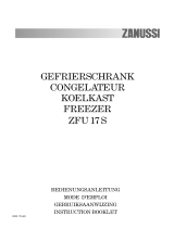 Zanussi ZFU17S Benutzerhandbuch
