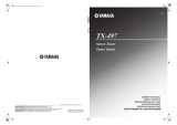 Yamaha TX-497 Bedienungsanleitung