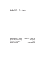 Aeg-Electrolux Ventilation Hood DK 4390 Benutzerhandbuch