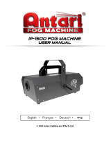 Antari Lighting and Effects Automobile Accessories IP-1500 Benutzerhandbuch