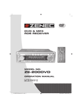 ZENEC Car Video System DVD & MP3 Benutzerhandbuch