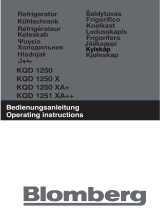 Blomberg Freezer KQD 1251 XA Benutzerhandbuch