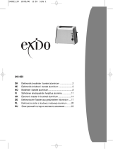 Exido Toaster 243-023 Benutzerhandbuch