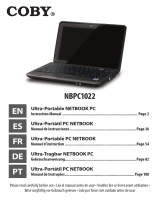 COBY electronic Laptop NBPC1022 Benutzerhandbuch