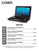 COBY electronic Laptop NBPC892 Benutzerhandbuch