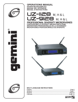 Gemini Headphones UZ-1128 Benutzerhandbuch