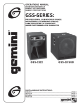 Gemini GSS-18 SUB Benutzerhandbuch