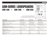 Gemini Speaker System GSM-1585 Benutzerhandbuch