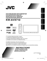 JVC KW-AVX710 - DVD Player With LCD Monitor Benutzerhandbuch