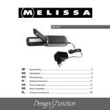 Melissa Styling Iron 635-076 Benutzerhandbuch
