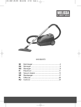 Melissa Vacuum Cleaner 640-070 Benutzerhandbuch