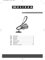 Melissa Vacuum Cleaner 640-043 Benutzerhandbuch