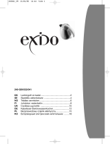 Exido Cordless Jug Kettle 245-029 Benutzerhandbuch