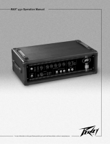 Peavey Stereo Amplifier 450 Benutzerhandbuch