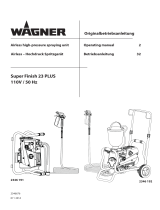 Wagner SprayTech Paint Sprayer 110v Benutzerhandbuch
