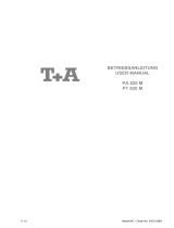 T A Elektroakustik PA 820 M Benutzerhandbuch