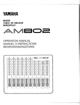 Yamaha Music Mixer AM802 Benutzerhandbuch