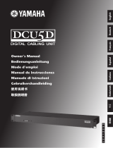 Yamaha DCU5D Benutzerhandbuch