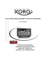 Xoro Flat Panel Television HTC1900D Benutzerhandbuch