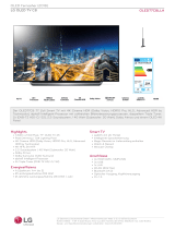 LG OLED77C8 Datenblatt