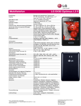 LG E430 Optimus L3 II Datenblatt