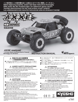 Kyosho No.34401 AXXE readyset with KT-231P Benutzerhandbuch