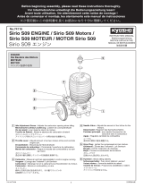 Kyosho No.74116 Sirio S09 ENGINE Benutzerhandbuch