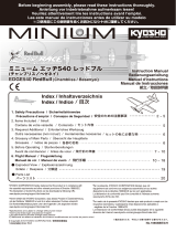 Kyosho EDGE 540 RED BULL(No.10655RS-CH / No.10655RS-BE) Benutzerhandbuch