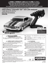 Kyosho No.34416FAZER Mk2 FZ02L1970 Chevy Chevelle SS 454 LS6 Benutzerhandbuch