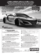 Kyosho No.34421FAZER Mk2 FZ02Acura NSX GT3 Racecar Benutzerhandbuch