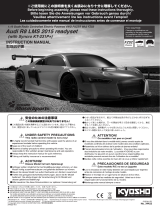 Kyosho No.34422T1FAZER Mk2 FZ02Audi R8 LMS 2015 Benutzerhandbuch