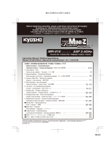 Kyosho MR-015 Chassis Set ASF 2.4GHz  Benutzerhandbuch