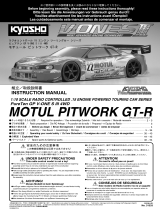 Kyosho MOTUL PITWORK GT-R Bedienungsanleitung