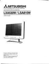 NEC Mitsubishi LCD LSA810W Bedienungsanleitung