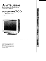 NEC Diamond Pro 700 Bedienungsanleitung