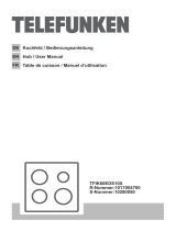 Telefunken TFIK60EDS10X  Benutzerhandbuch
