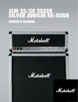 Marshall 2555X Silver Jubilee Bedienungsanleitung
