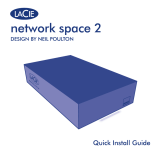 LaCie Network Space 2 Kurzanleitung zur Einrichtung
